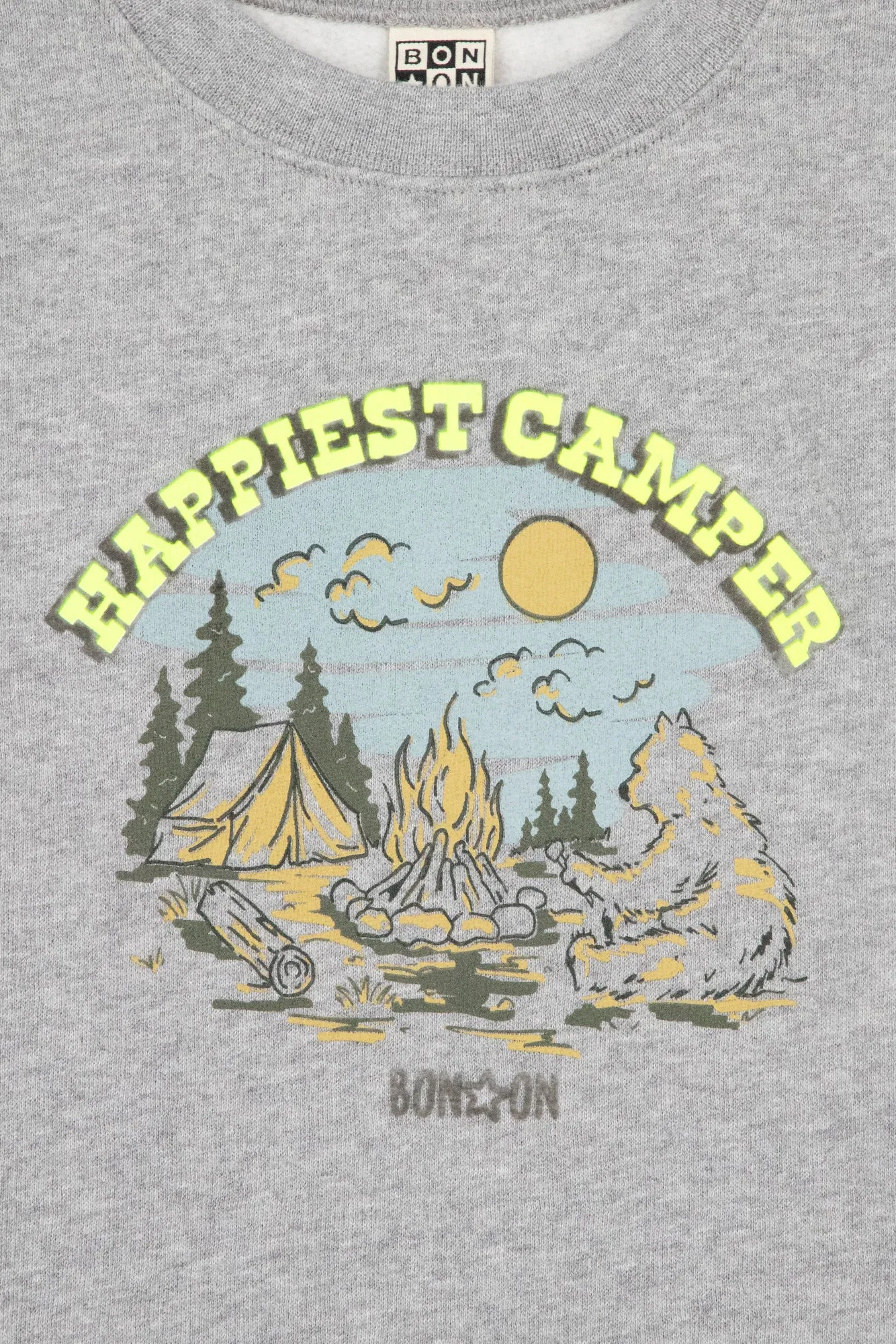 Bonton Smily Happiest sweatshirt bomuld 2-14 år