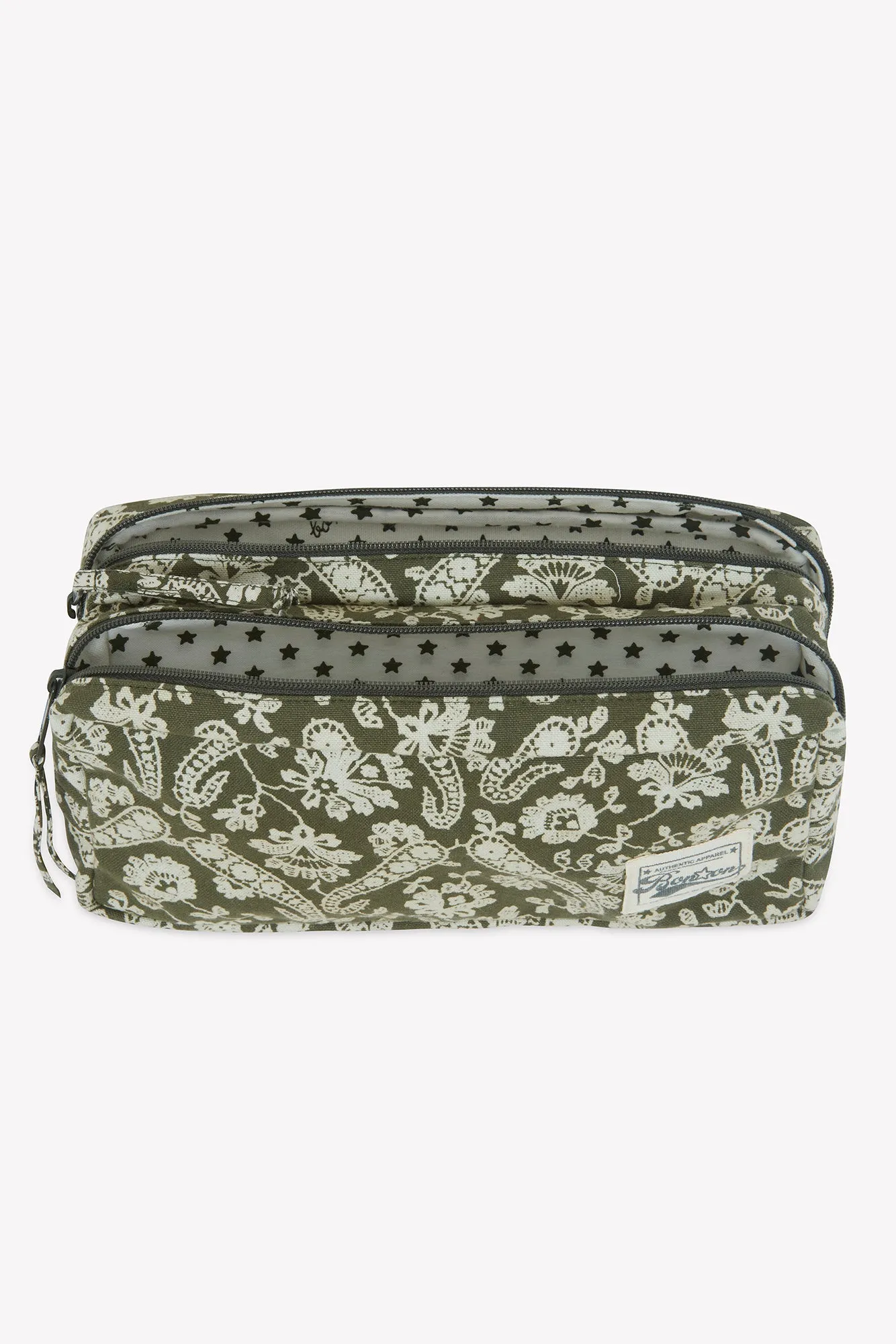 Bonton Bandana penalhus TU grøn bomuld