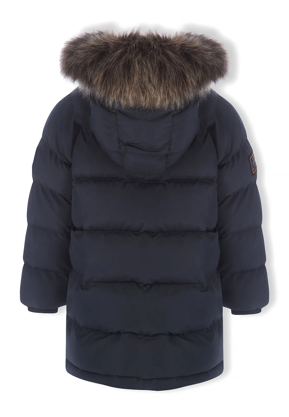 Minoti parka dreng navy quiltet str. 104-172