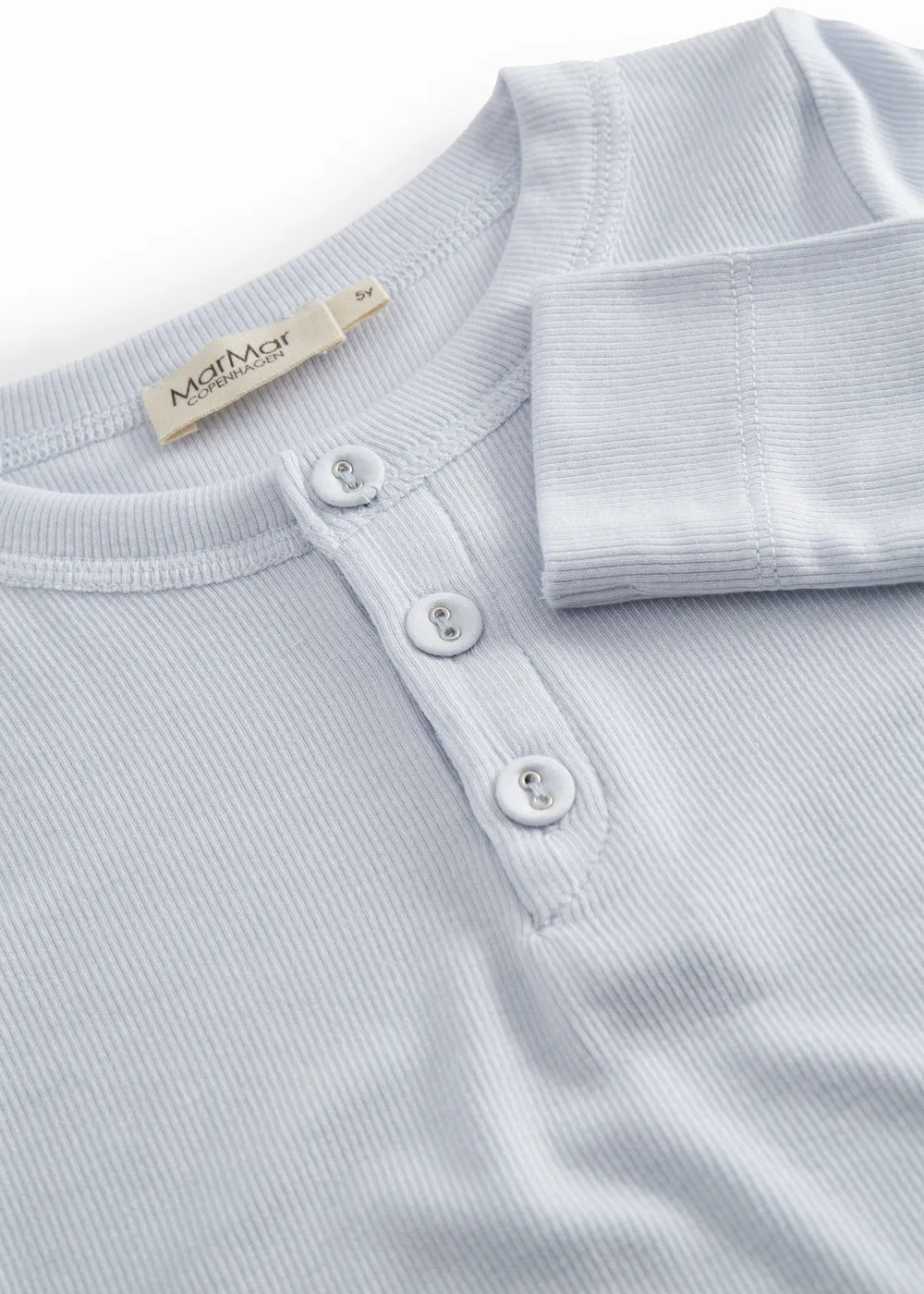 MarMar Taio T-shirt Blue Mist langærmet modal
