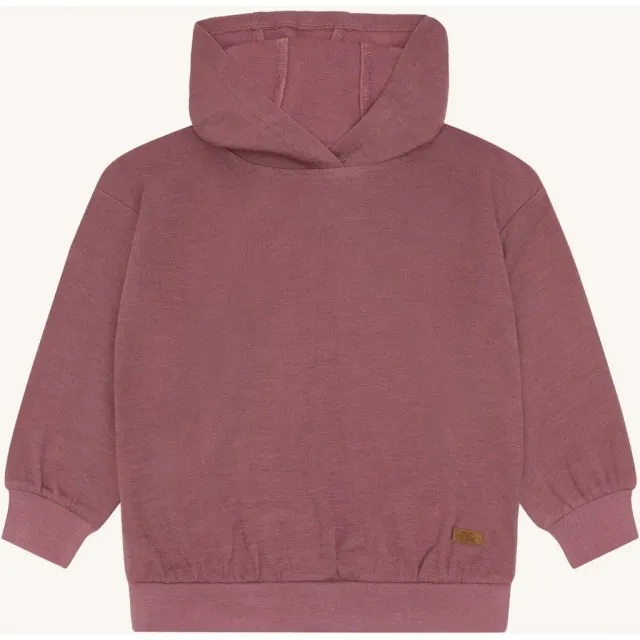 Hust & Claire HCSanu Hoodie Old Rose uld bambus