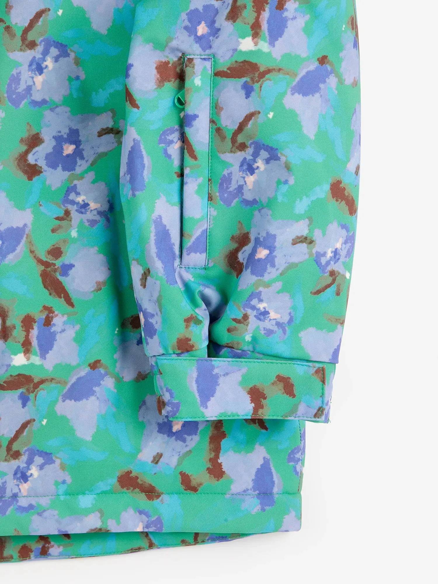 Bobo Choses Watercolor skianorak grøn 6-7Y genanvendt