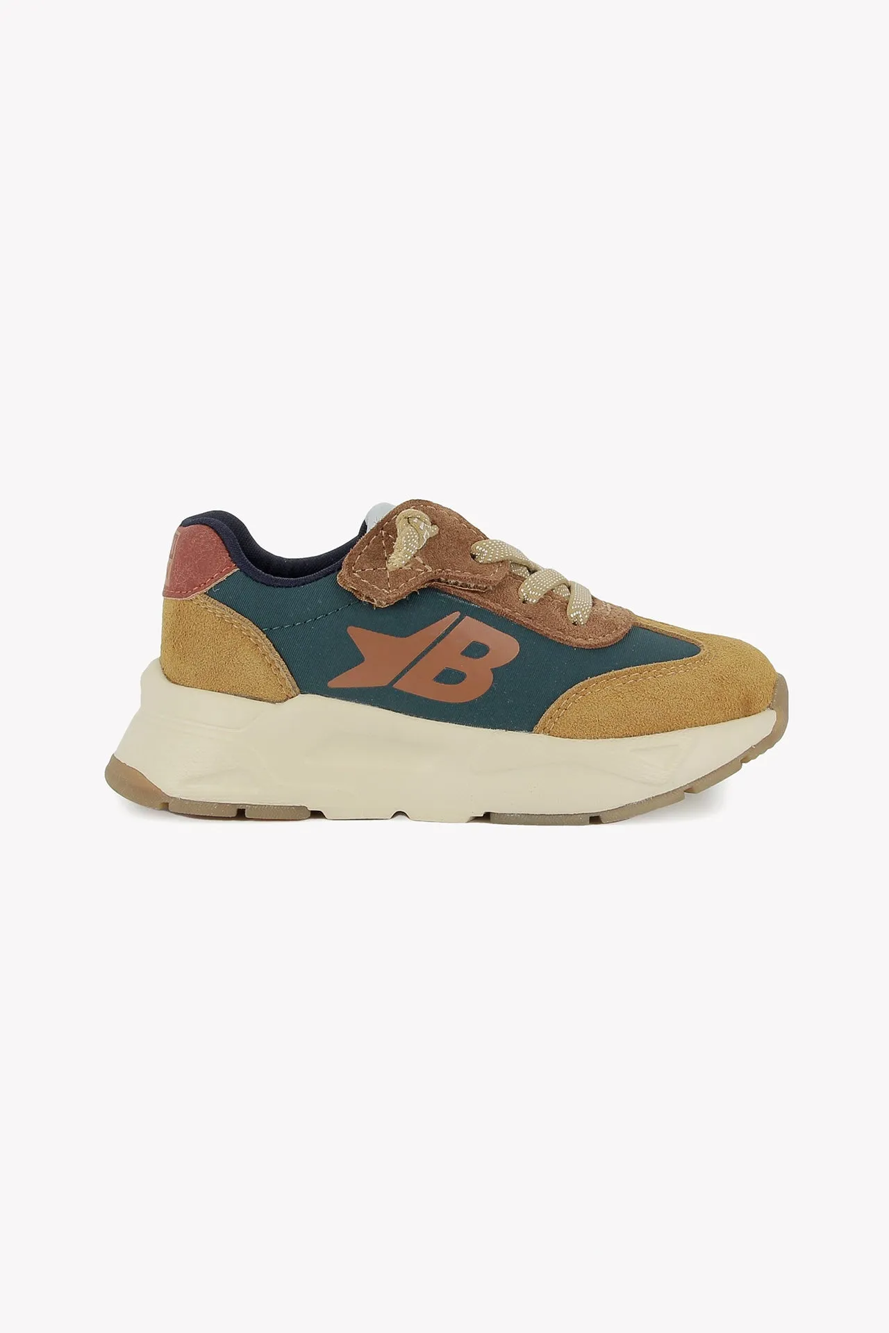 Bonton Yard Bleu sneakers blå til dreng