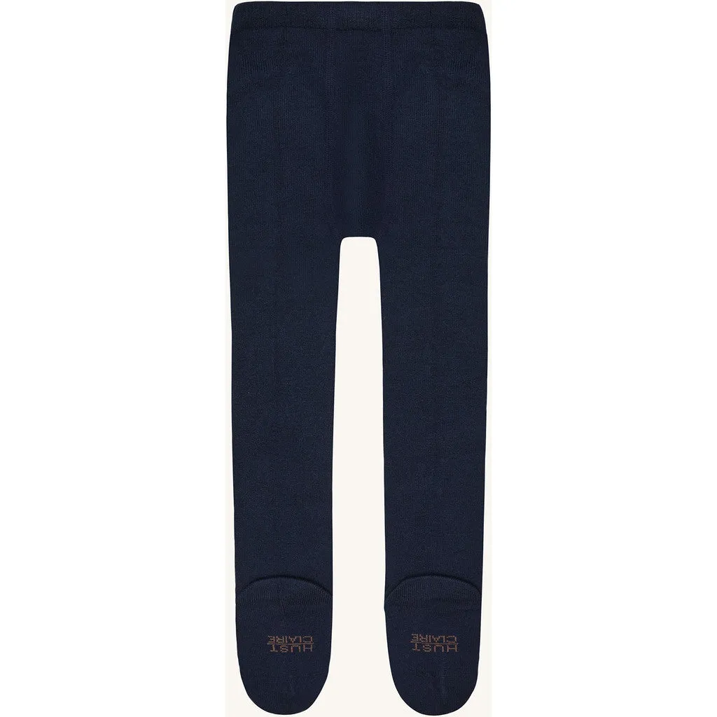 Hust & Claire HCFoxie Stockings Wool Blend strømpebukser navy uld
