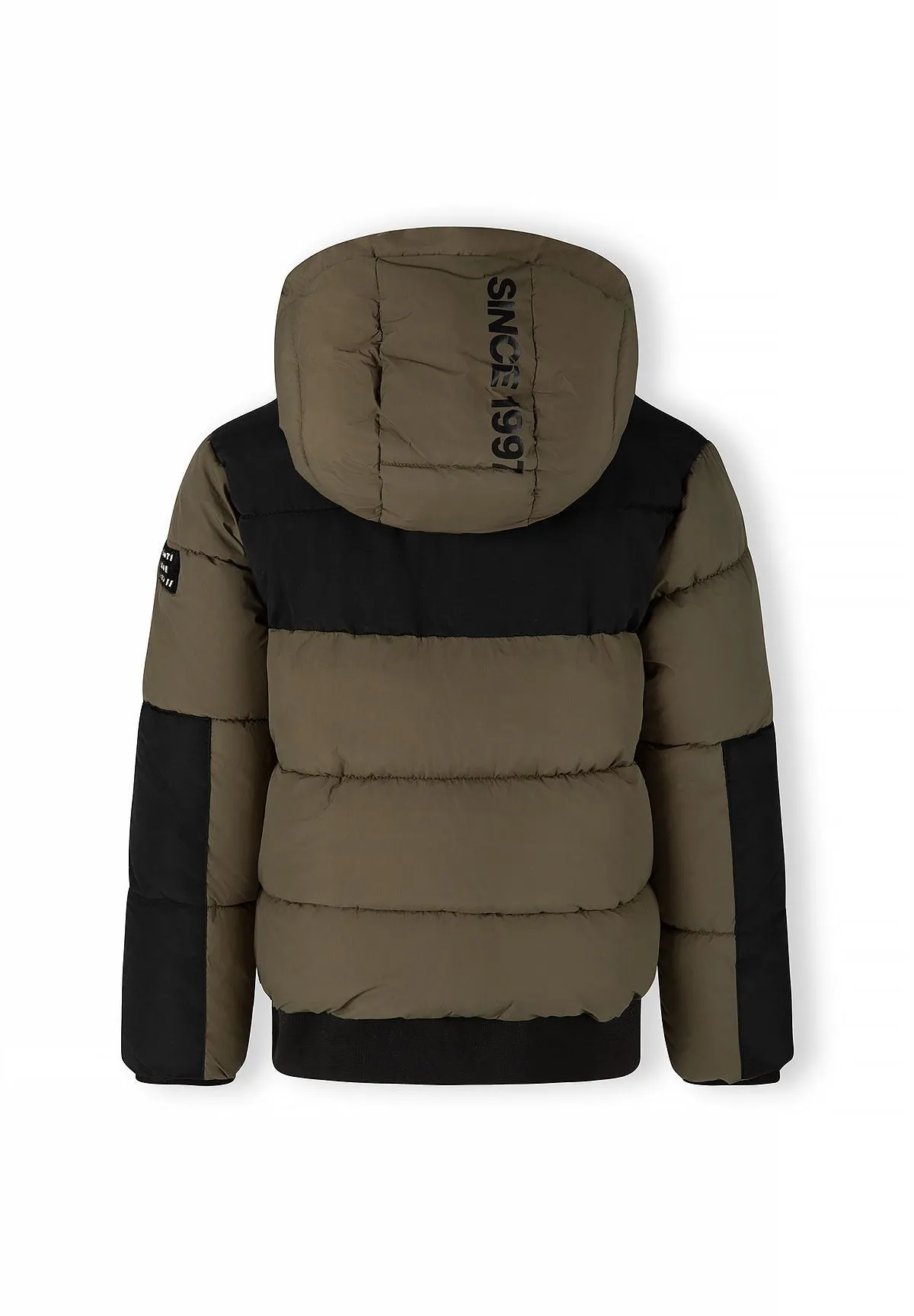 Minoti 45236 vatteret jakke khaki drenge