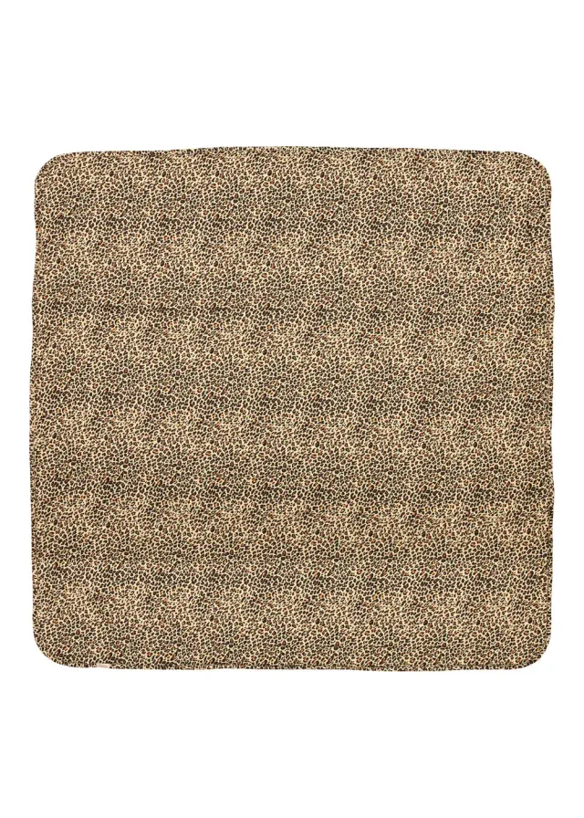 MarMar Copenhagen Alida Quilt Baby Tæppe Brown Leo 120