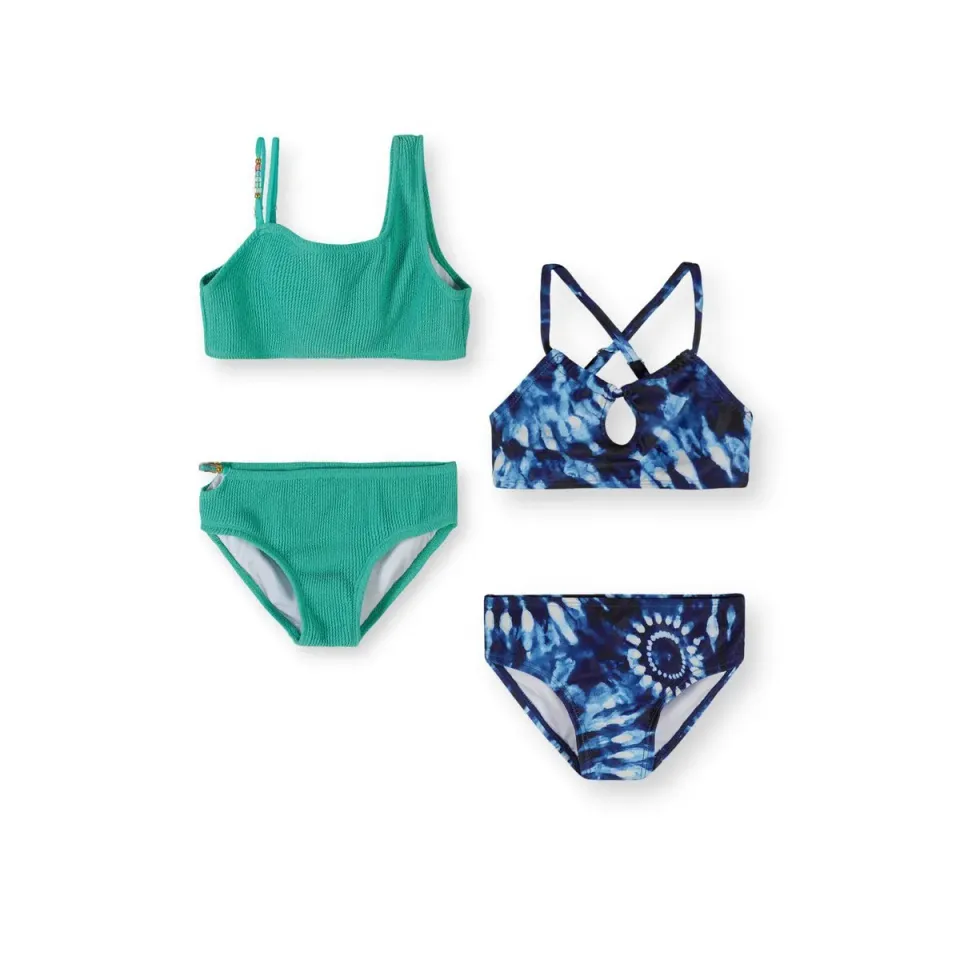 Minoti 44994 bikini 2-pak grøn batik