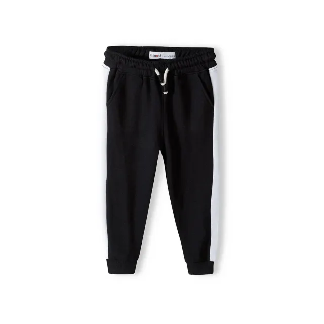 Minoti 38783 Joggingbukser sort striber fleece