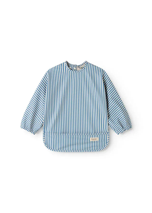 MarMar Apron LS spiseforklæde Blue Stripe vandafvisende