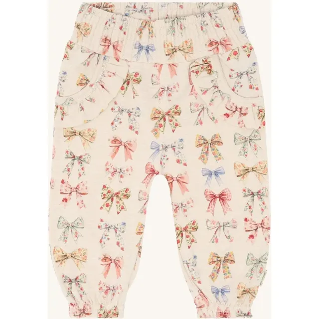 Hust & Claire Trine Big Bows bukser Kit bomuld