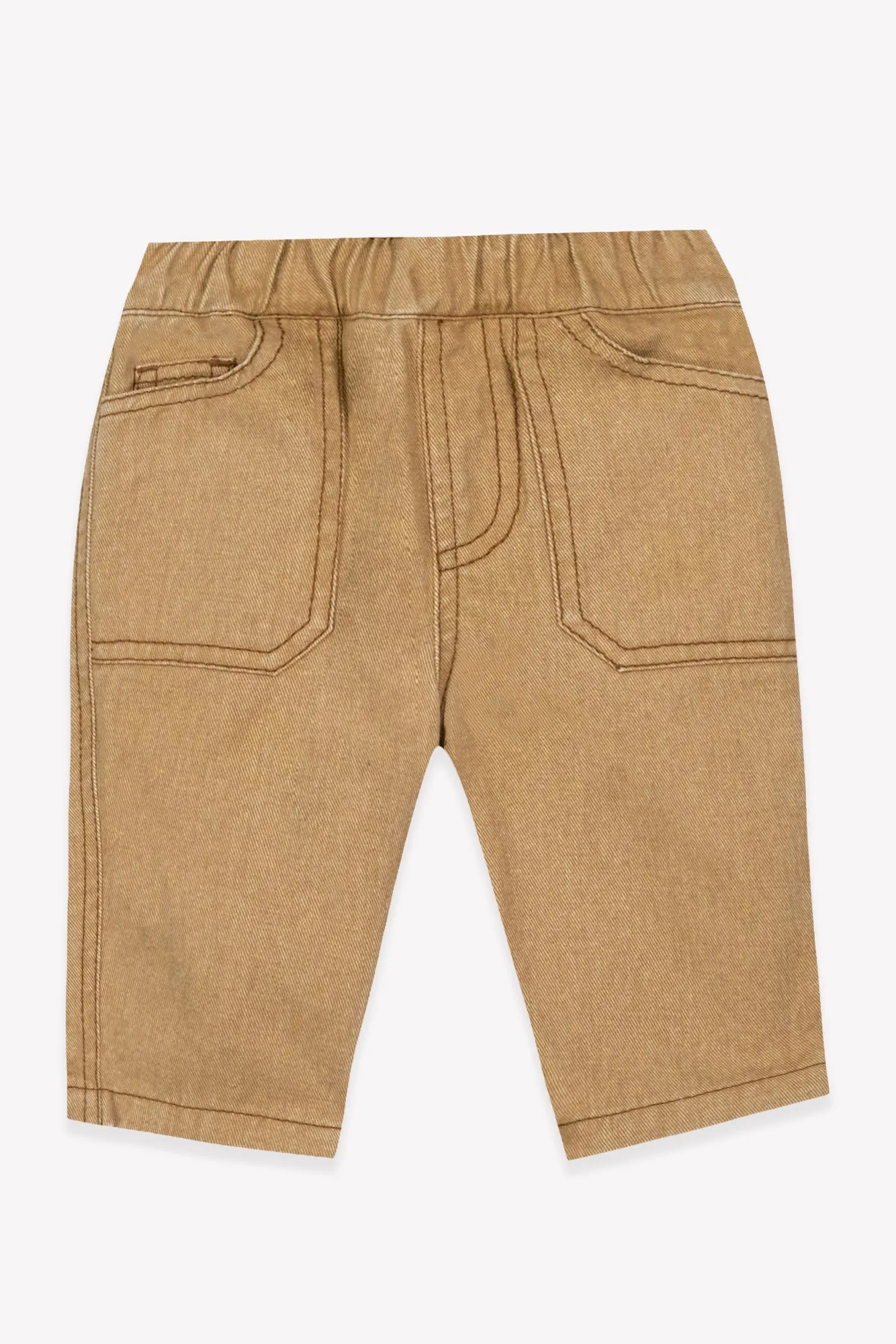 Bonton Pollen Jaune bukser bomuld gul baby