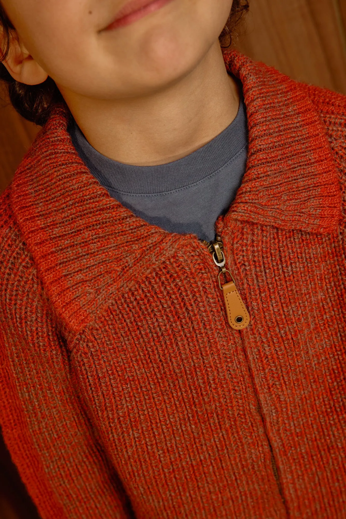 Bonton Pimpon cardigan brun uld