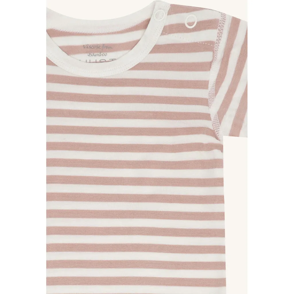 Hust & Claire Buller body kort ærme dusty rose