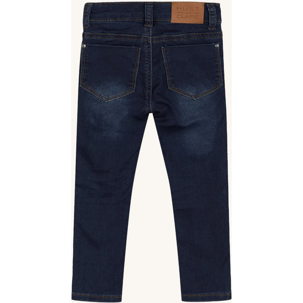 Hust & Claire Josie Denim jeans dark denim smal