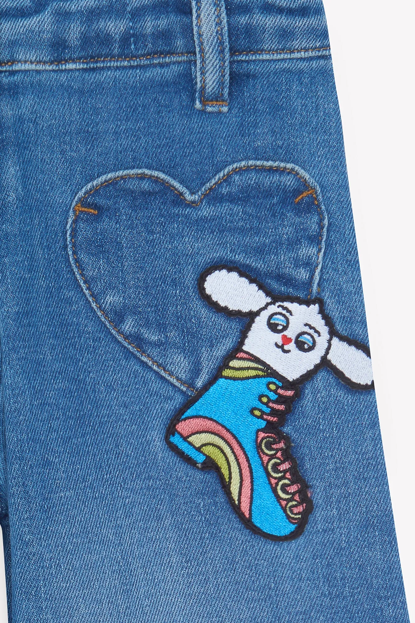 Bonton Pakito Blue Bonton x Lili Scratchy jeans blå