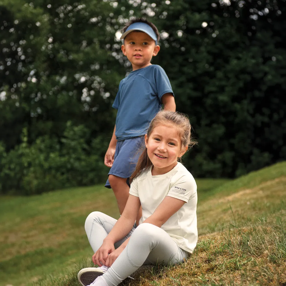 MINI A TURE Matlois t-shirt Papyrus white 2y/92cm kølende