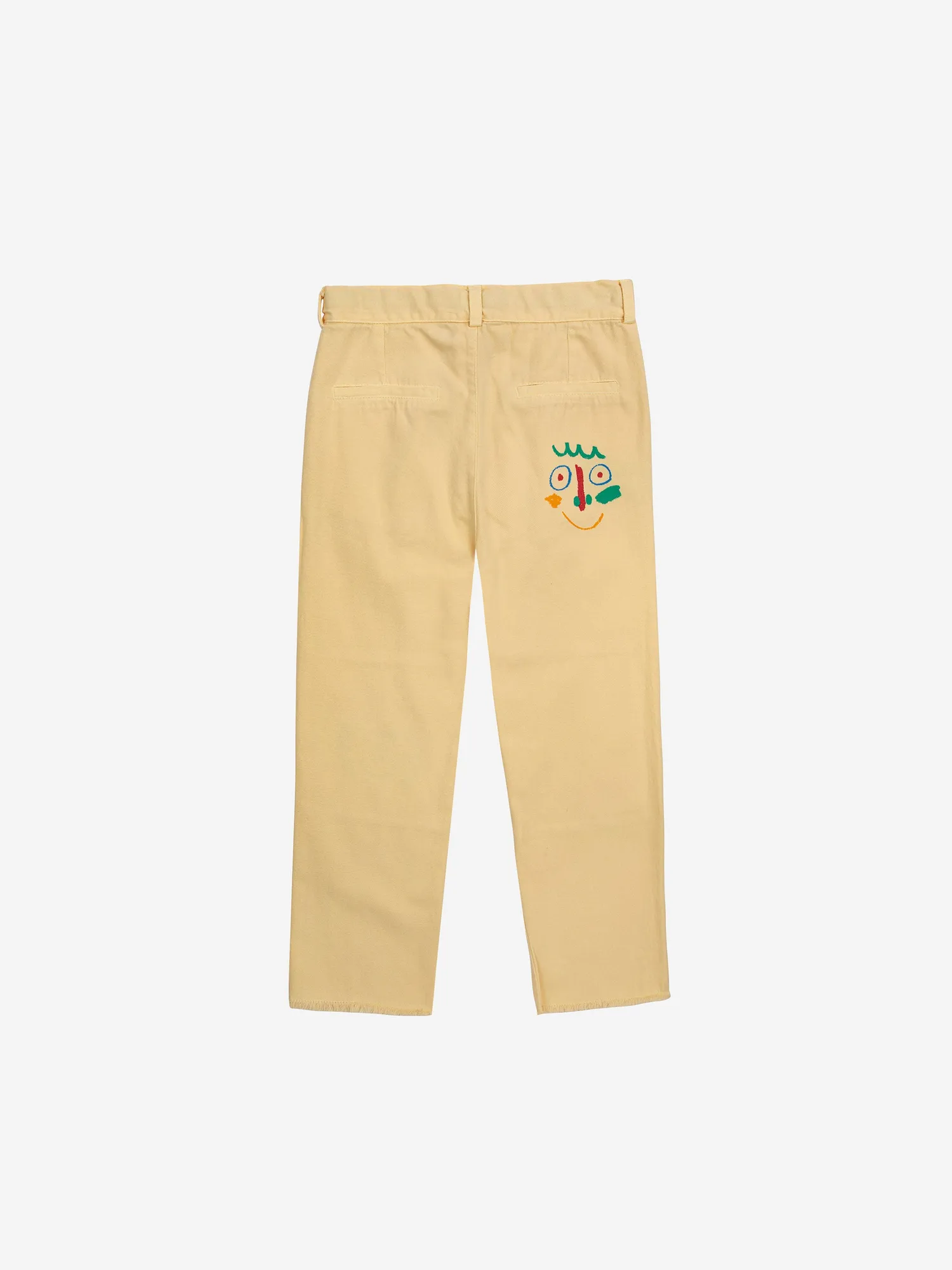 Bobo Choses Happy Mask chino bukser lysegul