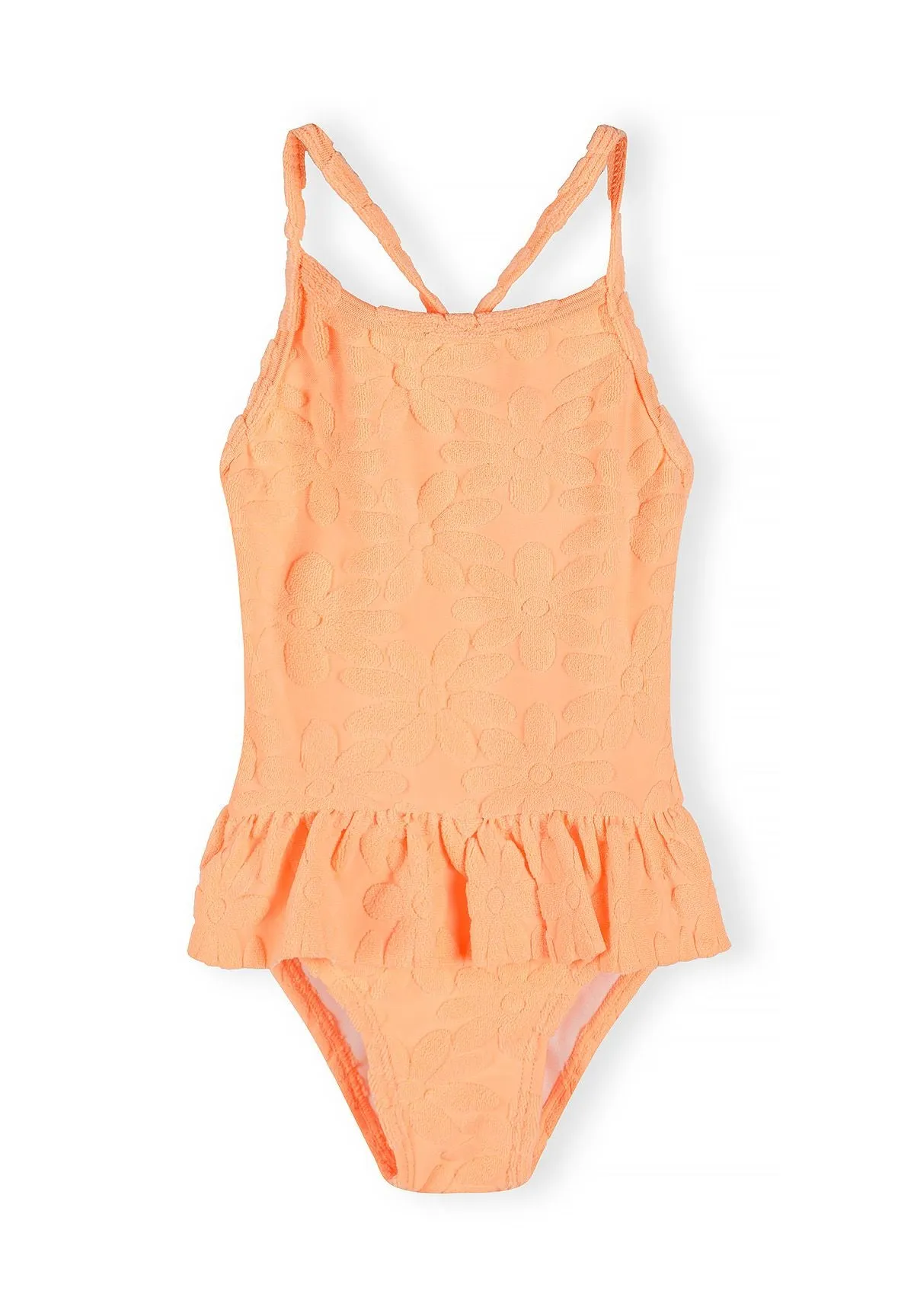 Minoti 42162 badedragt neonorange til piger