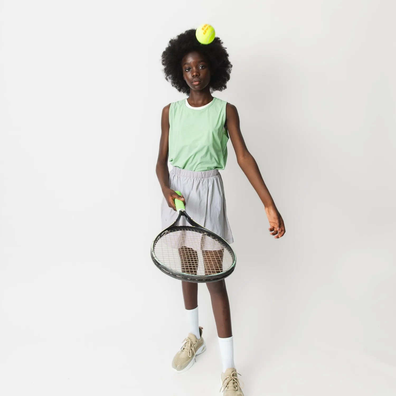 MINI A TURE Matcapri top Basil green 8y/128cm kølende
