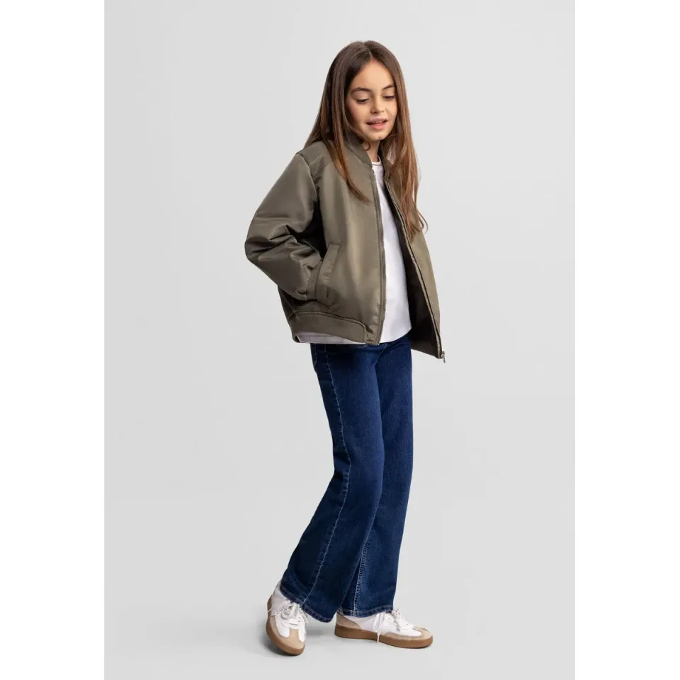 Minoti 44579 bomberjakke khaki let til piger