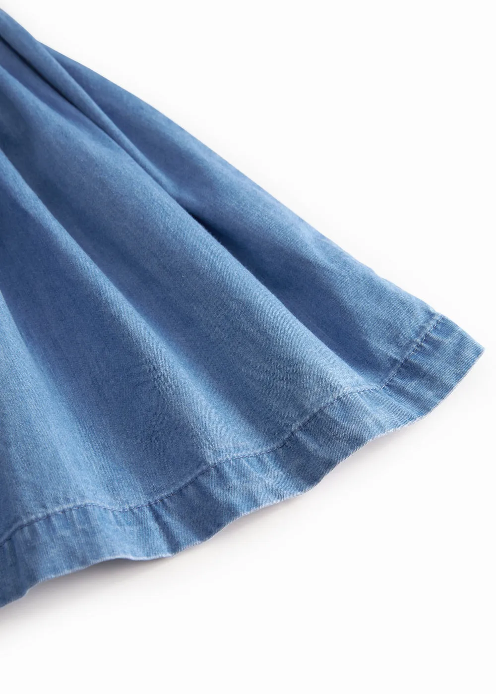 MarMar Danal kjole Blue Denim ærmeløs bomuld