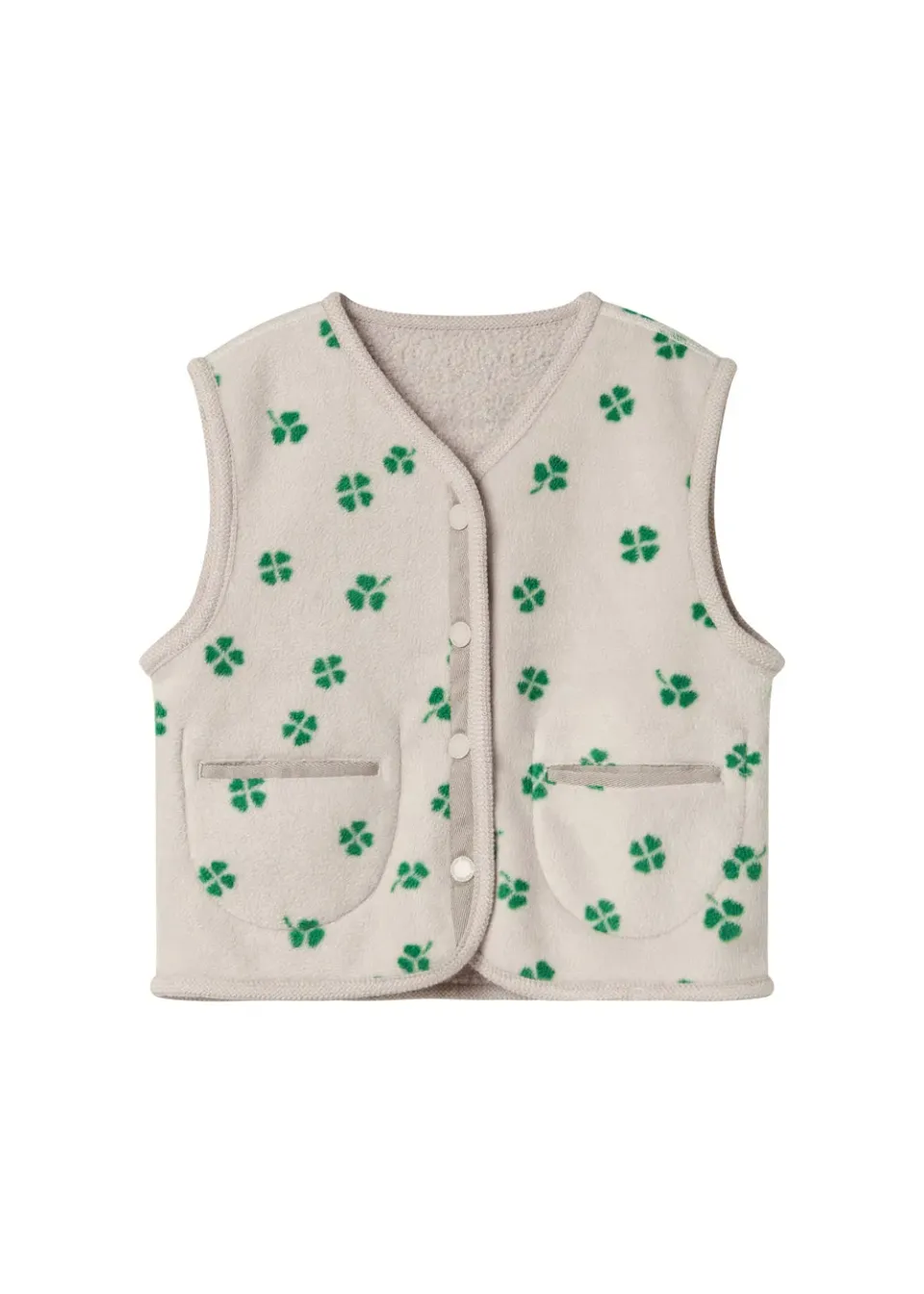 MarMar Copenhagen Oky Waistcoat vest Moon Grey børn