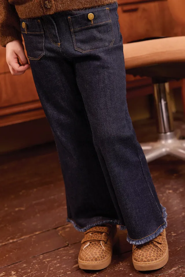 Bonton Paradis Denim jeans flare hjerte denim