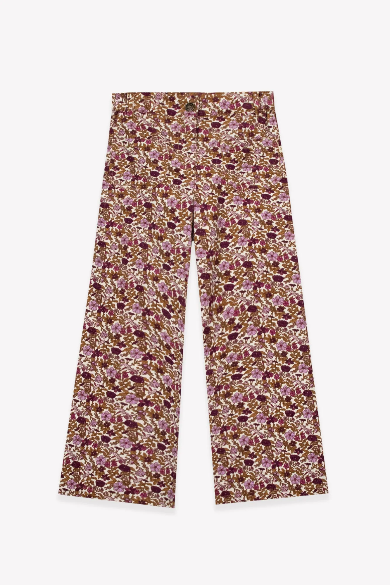 Bonton Paradisco Flower Velours bukser blomstret