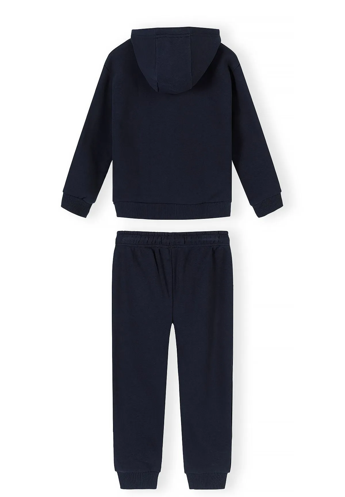 Minoti 45793 sweatsæt drenge navy hoodie