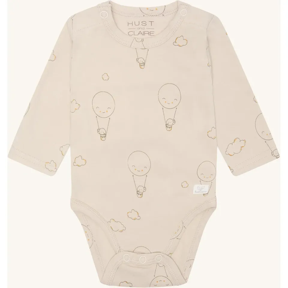 Hust & Claire HCBebe Balloon body Cement langærmet