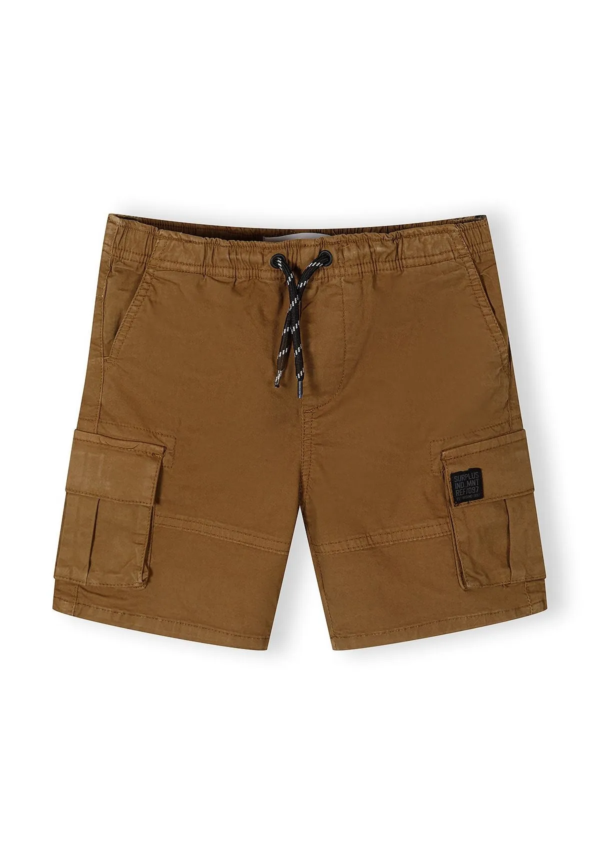 Minoti 44933 cargo shorts camel 2-pak til drenge