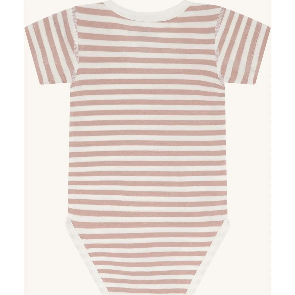 Hust & Claire Buller body kort ærme dusty rose