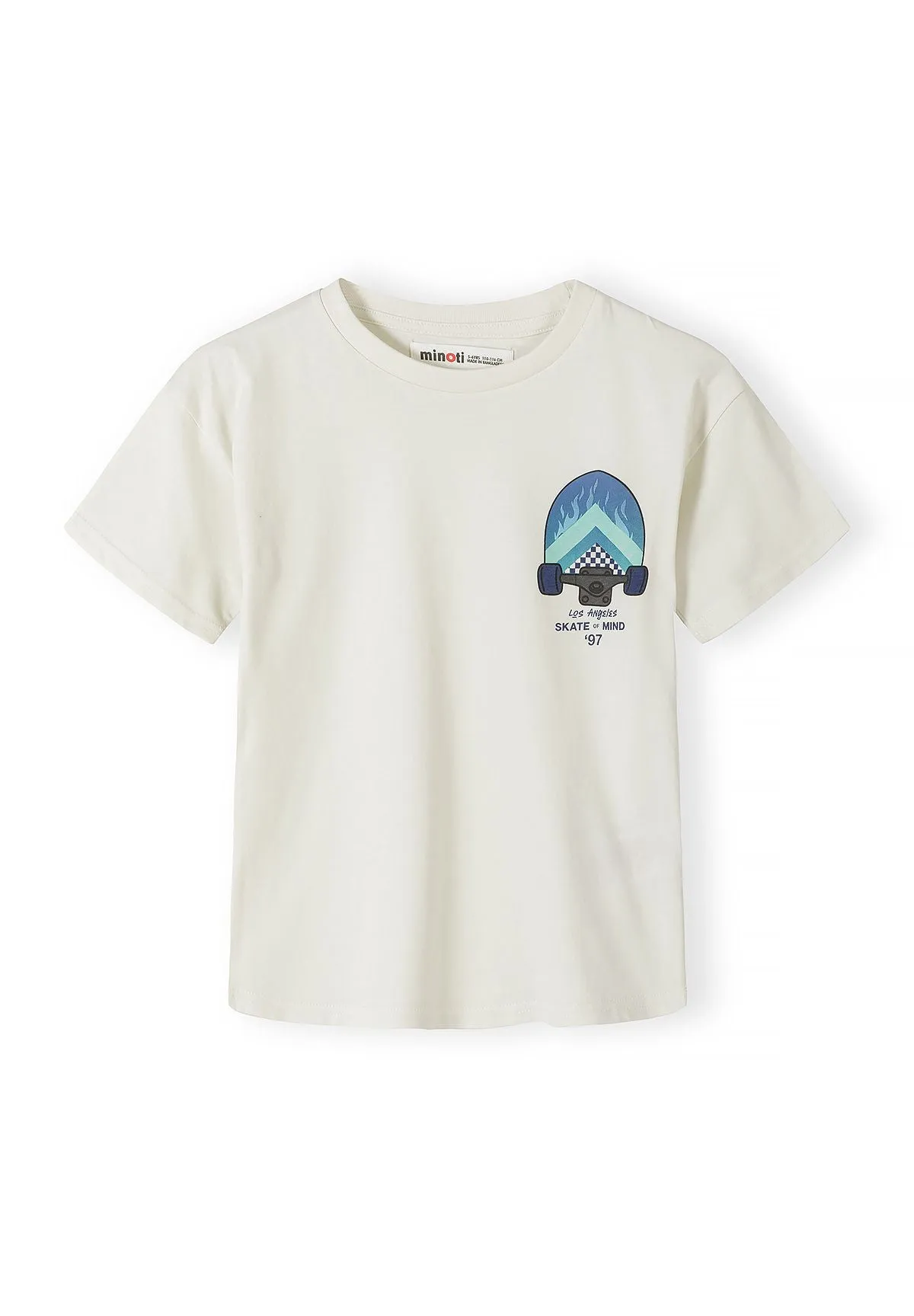 Minoti 44873 T-shirts 5-pak skate drenge bomuld