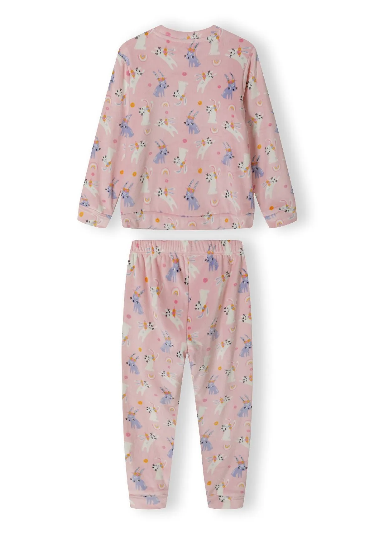 Minoti 41555 pyjamas rosa enhjørning piger