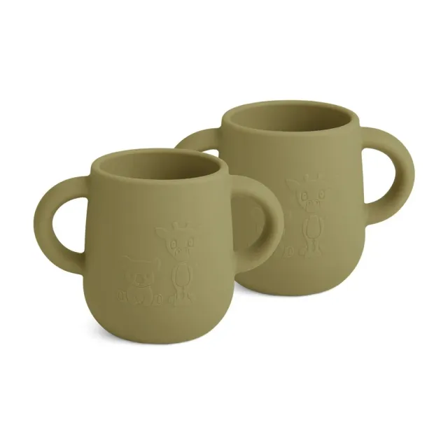 nuuroo Abiola kop 145 ml Olive green silikone 2-pak