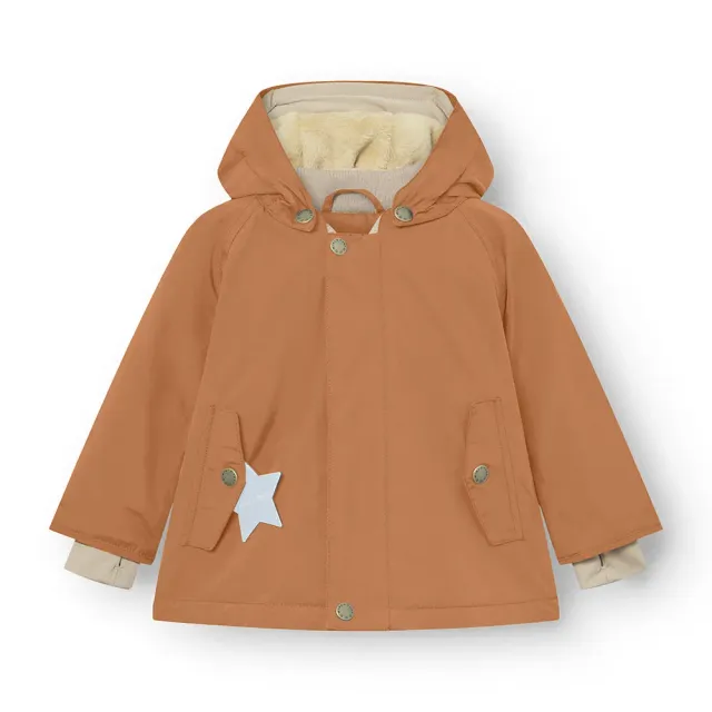 MINI A TURE Matwally vinterjakke Rootbeer brown 4y/104cm