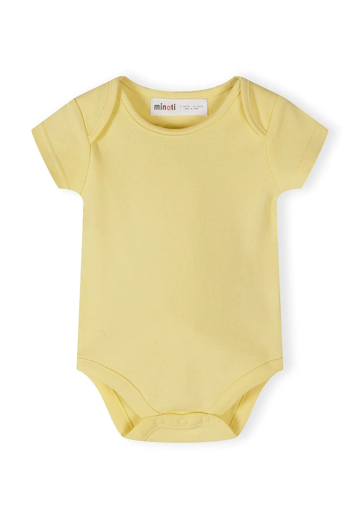 Minoti 44528 bodys 7-pak creme mint bomuld til baby