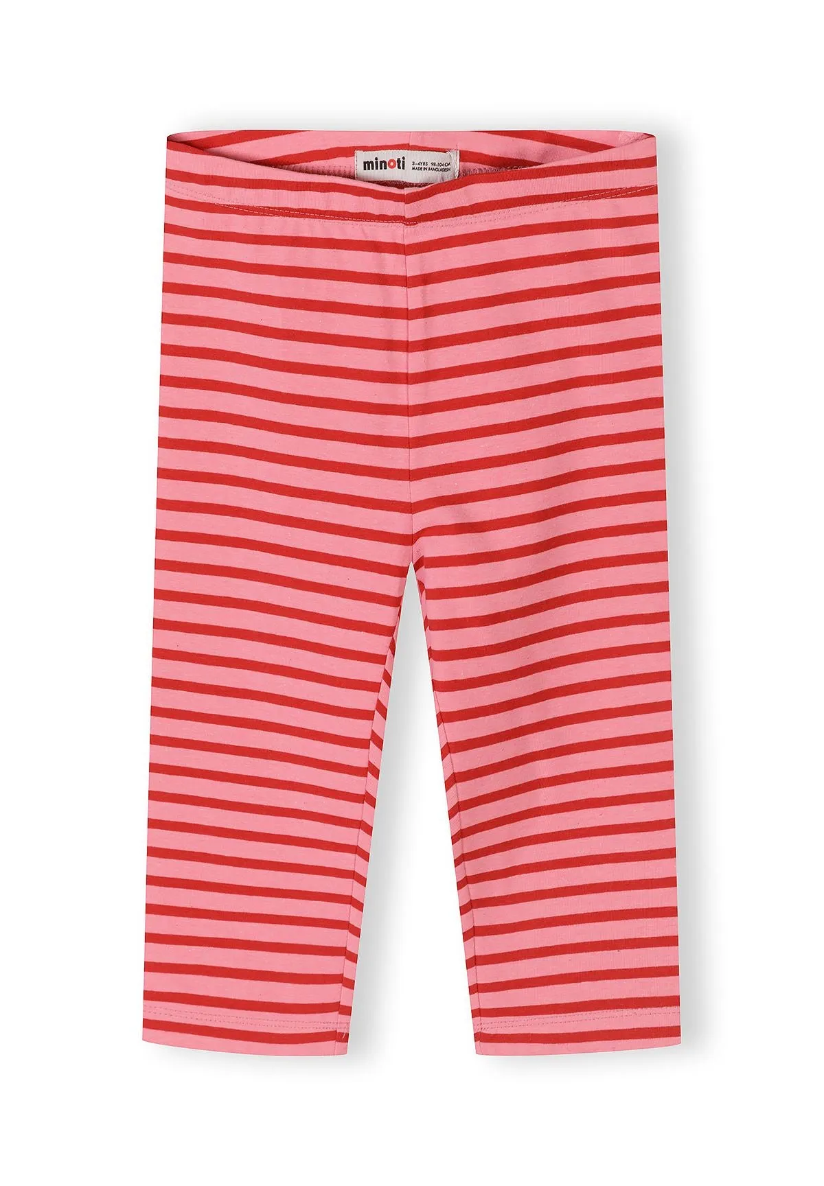 Minoti 44826 leggings 3-pak hjerteprint bomuld