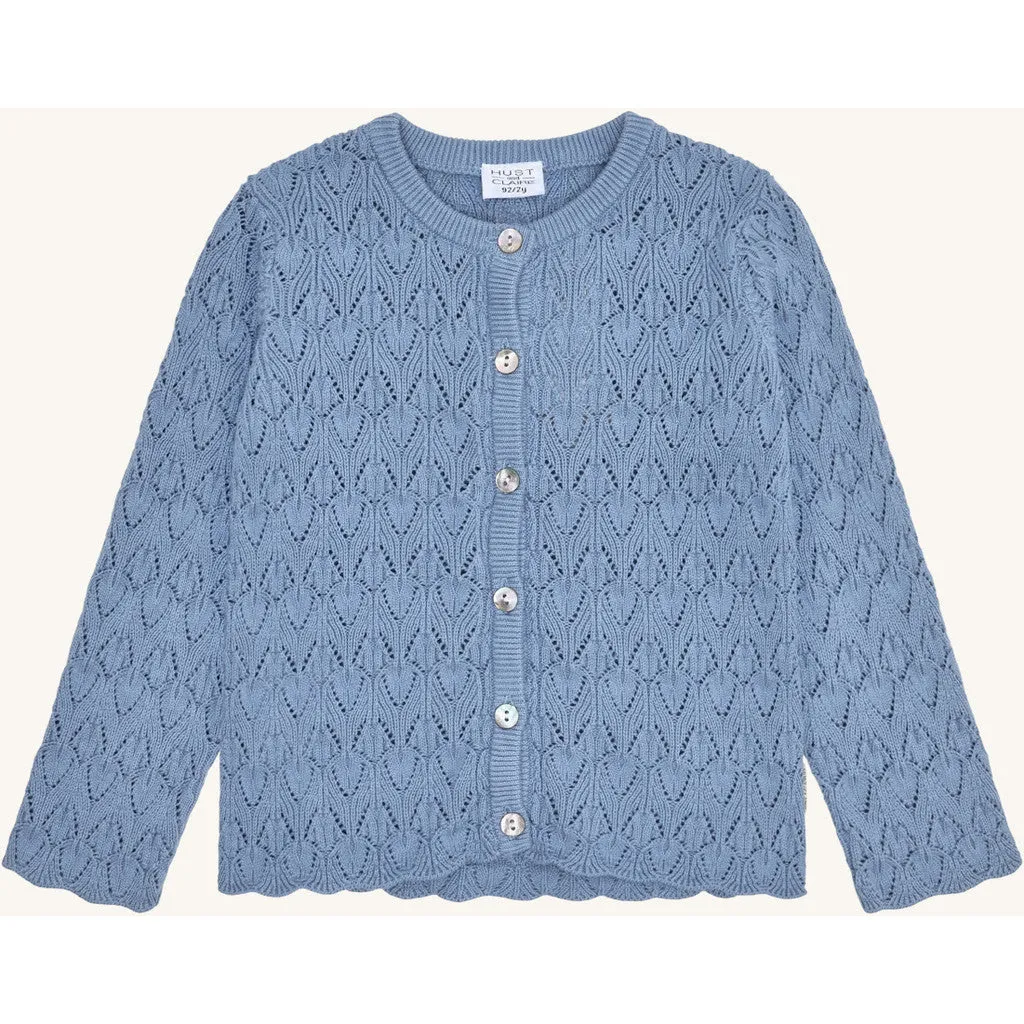 Hust & Claire Cilja Pointelle cardigan Atmosphere