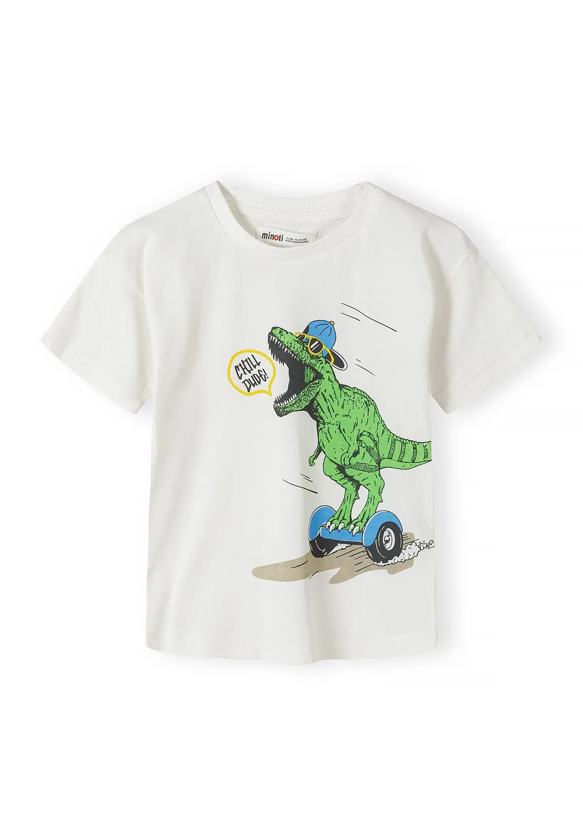 Minoti 44867 T-shirts drenge 5-pak dino bomuld