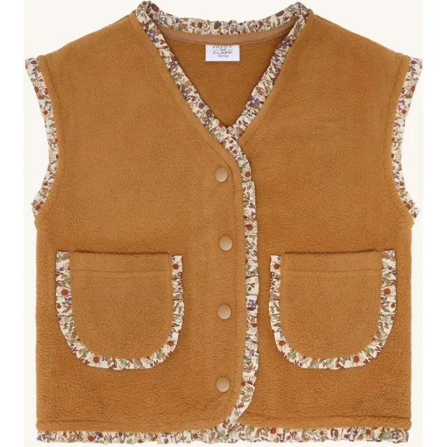 Hust & Claire HCElla Fleece vest Chipmunk polyester