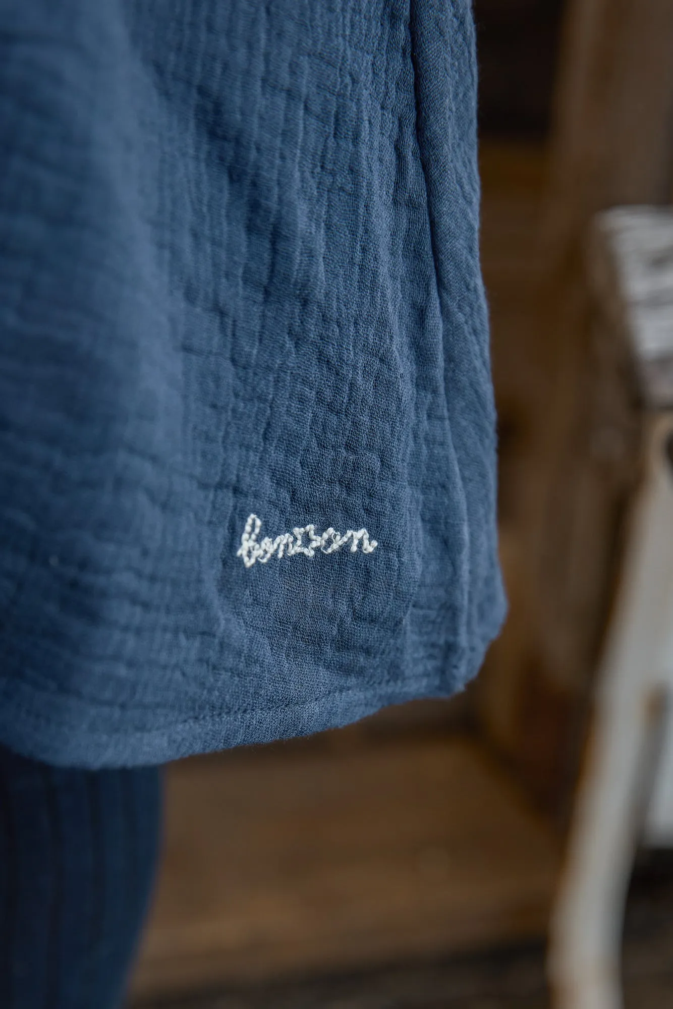 Bonton Penelope kjole sailor blue bomuld 2-14 år