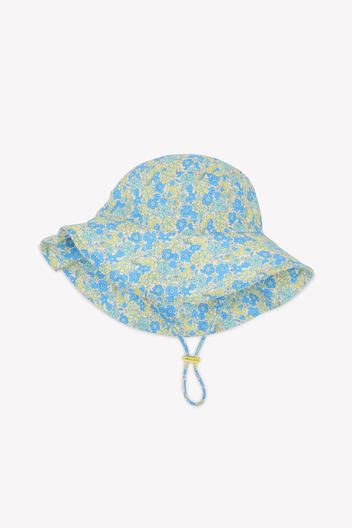 Bonton Labobine bøllehat blå blomst 52