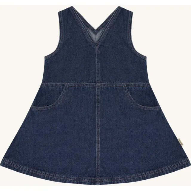 Hust & Claire HCKaroline kjole Blue Denim denim