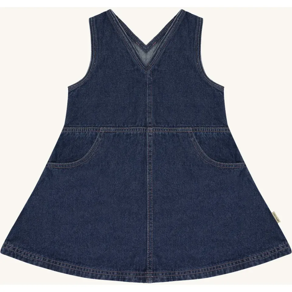 Hust & Claire HCKaroline kjole Blue Denim denim
