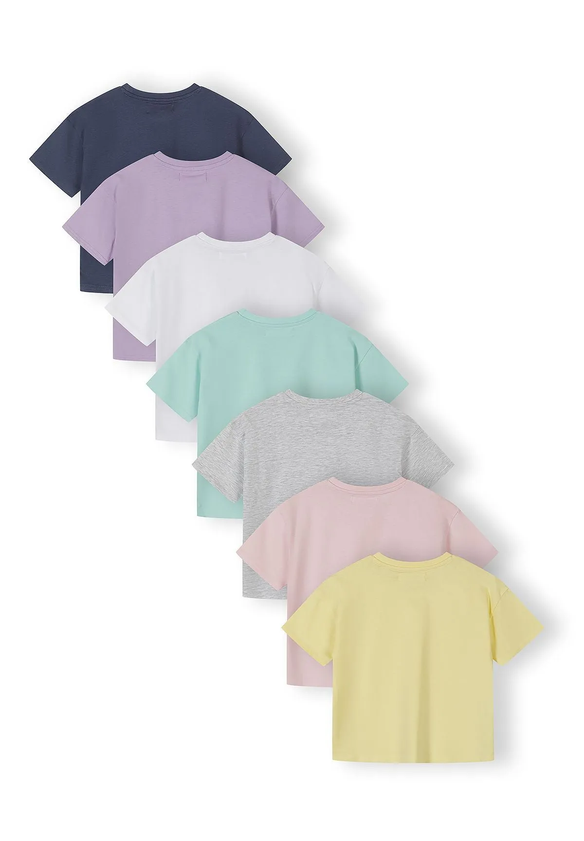 Minoti 44839 t-shirts 7-pak bomuld