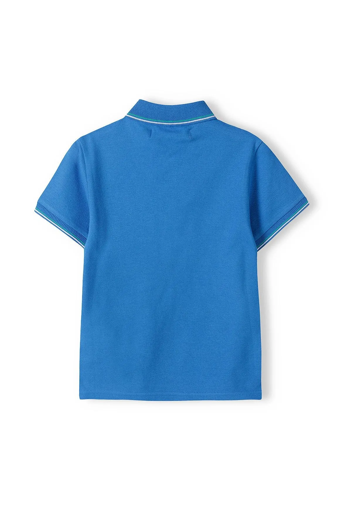 Minoti 38383 poloshirt blå til drenge