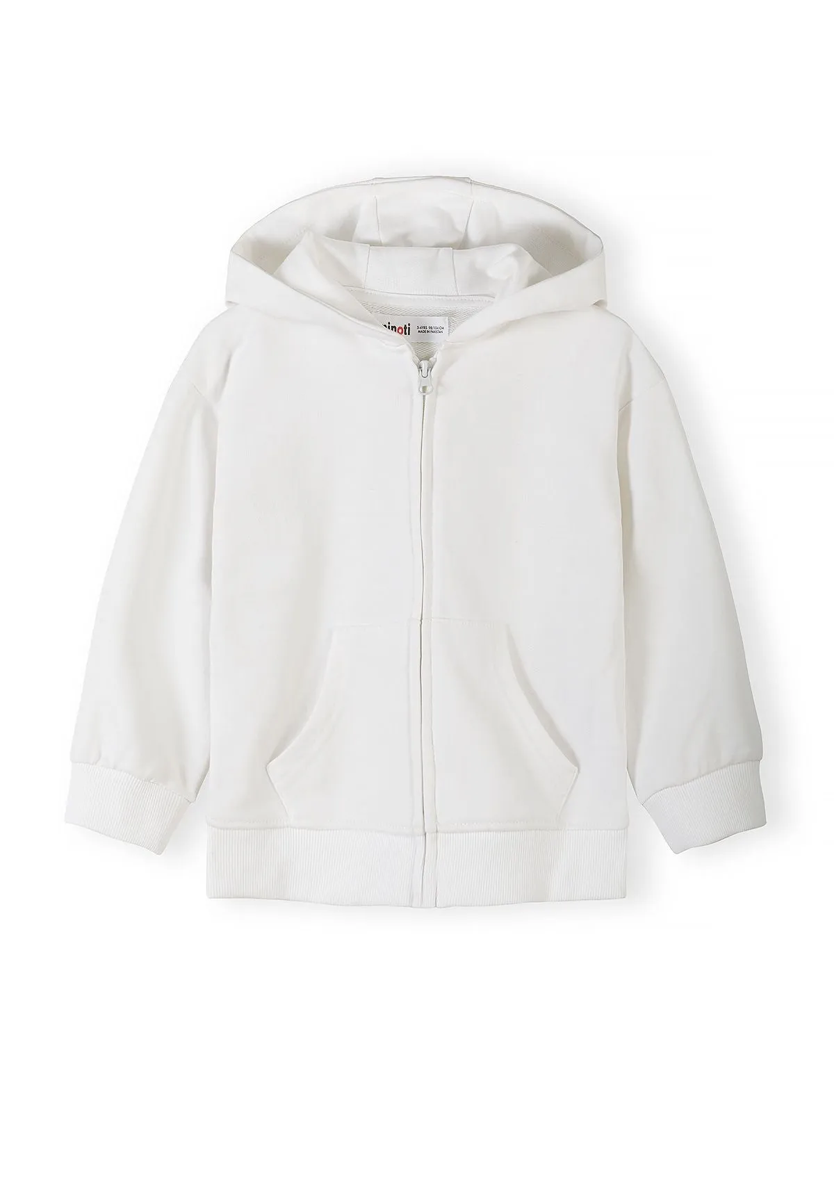 Minoti 44736 zip-hoodie gul 2-pak bomuld