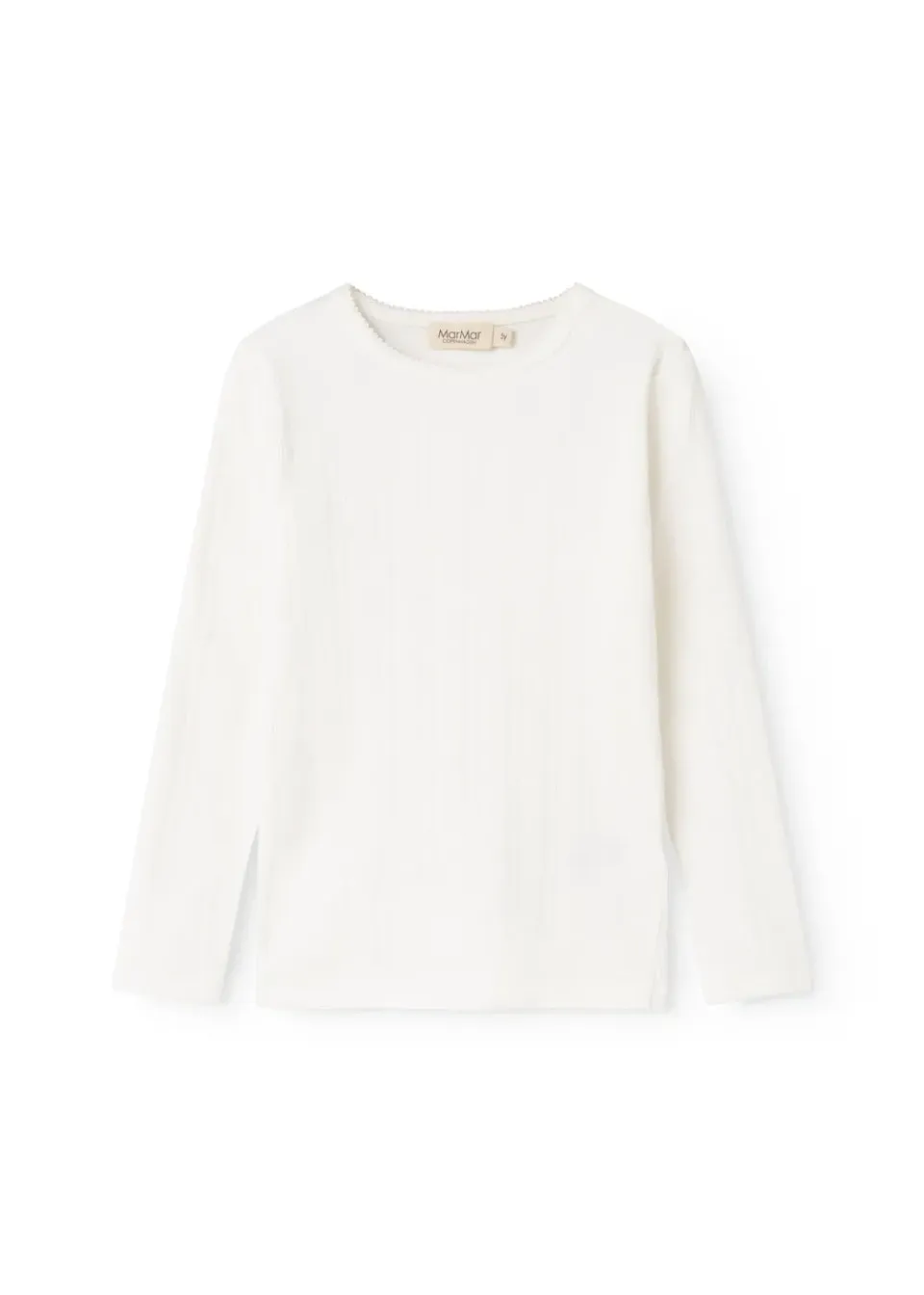 MarMar Tamra T-shirt Gentle White pointelle