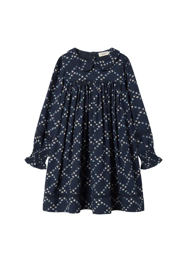 MarMar Dulla LS kjole French Flower viskose